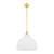 Hudson Valley - 7518-AGB - One Light Pendant - Oberon - Aged Brass