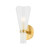 Hudson Valley - 7931-AGB - One Light Wall Sconce - Pine Island - Aged Brass