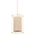 Hudson Valley - 8020-VGL - One Light Lantern - Jones Point - Vintage Gold Leaf