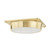 Hudson Valley - 8301-AGB - LED Flush Mount - Greenwich - Aged Brass