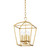 Hudson Valley - 8311-GL - Four Light Lantern - Bryant - Gold Leaf