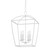 Hudson Valley - 8317-WP - Four Light Lantern - Bryant - White Plaster