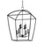 Hudson Valley - 8324-AI - Eight Light Lantern - Bryant - Aged Iron