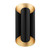 Hudson Valley - 8500-GL/BK - Two Light Wall Sconce - Banks - Gold Leaf