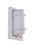 Bulkhead Rectangular One Light Outdoor Bulkhead (ZA6102-TW)