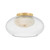 Hudson Valley - 9013-AGB - LED Flush Mount - Moore - Aged Brass