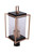 Metalwork Three Light Outdoor Post Mount (ZA6515-MNSB)