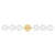 Hudson Valley - 9206-AGB - Six Light Bath Bracket - Elmont - Aged Brass