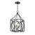 Hudson Valley - 9214-AIPN - Four Light Lantern - Octavio - Aged Iron/Polished Nickel Combo