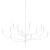 Hudson Valley - 9612-WP - 12 Light Chandelier - Labra - White Plaster