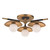 Hudson Valley - 9823-AGB - LED Semi Flush Mount - Julien - Aged Brass