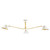Hudson Valley - KBS1752803-AGB/SWH - Three Light Semi Flush Mount - Split - Aged Brass/Soft White