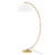 Hudson Valley - L1668-AGB - One Light Floor Lamp - Montague - Aged Brass