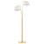 Hudson Valley - L3968-AGB - Two Light Floor Lamp - Hingham - Aged Brass