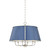 Hudson Valley - MDS121-PN/FBL - Six Light Chandelier - Cambridge - Polished Nickel