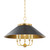Hudson Valley - MDS1403-AGB/DB - Five Light Chandelier - Clivedon - Aged Brass