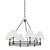 Hudson Valley - MDS1800-AGB/DB - Six Light Chandelier - Howard - Aged Brass
