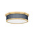 Hudson Valley - MDS1901-AGB/DBL - LED Flush Mount - Ashdown - Aged Brass