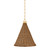 Hudson Valley - MDS2102-AGB - One Light Pendant - Kensington - Aged Brass
