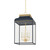 Hudson Valley - MDS2401-AGB/DBL - Four Light Lantern - Houghton - Aged Brass
