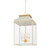 Hudson Valley - MDS2401-AGB/OW - Four Light Lantern - Houghton - Aged Brass