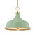 Hudson Valley - MDS300-AGB/LFG - Three Light Pendant - Painted No. 1 - Aged Brass