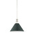 Hudson Valley - MDS352-PN/SSG - One Light Pendant - Painted No. 2 - Polished Nickel