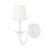 Hudson Valley - MDS431-WP - One Light Wall Sconce - Windsor - White Plaster