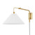 Hudson Valley - MDS510-AGB - One Light Wall Sconce - Dorset - Aged Brass