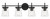 Craftmade - 60404-FB - Four Light Vanity - Connell - Flat Black