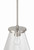 Connell One Light Pendant (60492-BNK)
