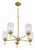 Claire Five Light Chandelier (60525-SB)