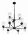 Claire Nine Light Chandelier (60529-FB)