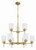 Claire Nine Light Chandelier (60529-SB)