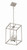 Signature Foyer Four Light Foyer Pendant (60634-BNK)