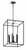Craftmade - 60636-FB - Six Light Foyer Pendant - Signature Foyer - Flat Black