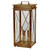 Northeast Lantern - 11843P-AB-LT3-CLR - Three Light Pier Lantern - Glidden - Antique Brass