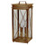 Northeast Lantern - 11843P-AB-LT3-CSG - Three Light Pier Lantern - Glidden - Antique Brass