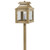 Northeast Lantern - 5609-AB-G4-CLR - One Light Path - Hawthorne - Antique Brass
