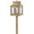 Northeast Lantern - 5609-AB-G4-CSG - One Light Path - Hawthorne - Antique Brass