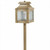 Northeast Lantern - 5609-AB-G4-FST - One Light Path - Hawthorne - Antique Brass