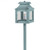 Northeast Lantern - 5609-VG-G4-CLR - One Light Path - Hawthorne - Verdi Gris