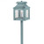 Northeast Lantern - 5609-VG-G4-CSG - One Light Path - Hawthorne - Verdi Gris