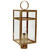 Northeast Lantern - 63953-AB-MED-CLR - One Light Post Mount - Newport - Antique Brass