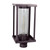 Northeast Lantern - 83733-DB-MED-CLR - One Light Post Mount - Austin - Dark Brass