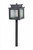 Northeast Lantern - 8909-DB-G4-FST - One Light Path - Hawthorne - Dark Brass