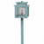 Northeast Lantern - 8909-VG-G4-FST - One Light Path - Hawthorne - Verdi Gris