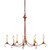 Northeast Lantern - 983V-AC-LT8 - Eight Light Chandelier - Chandelier - Antique Copper