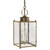 Northeast Lantern - NL-8052-AB-LT3-CSG - Three Light Hanging Lantern - Marlene - Antique Brass