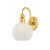 Mitzi - H1019301-AGB - One Light Bath - Jerica - Aged Brass